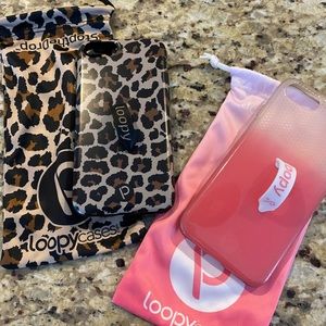 2 Loopy cases for iPhone 6/7/8